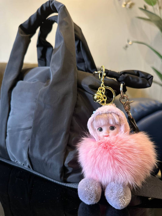 حامل المفاتيح الدمية و تعليقة الحقيبة