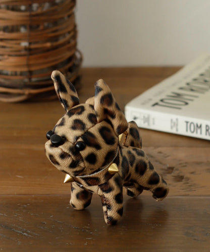 porte-cles ou bijou de sac bouledogue francais LV