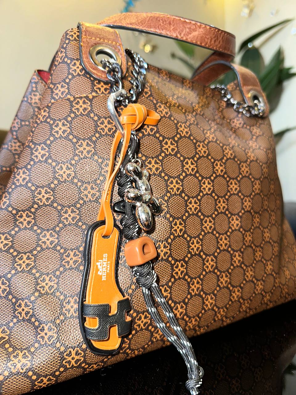 Hermes bags keychain
