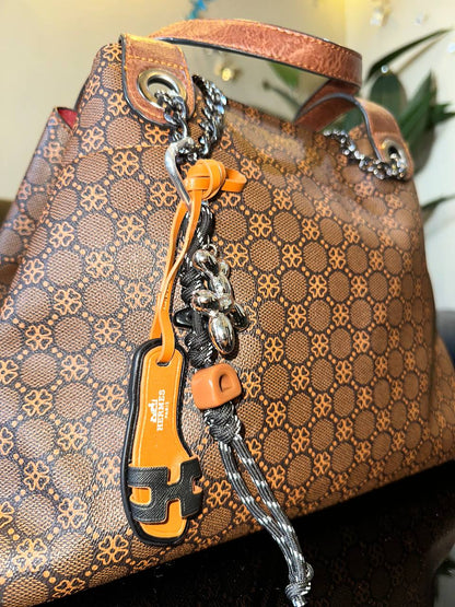 Hermes bags keychain
