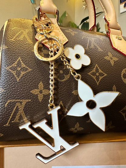 Monogram LV Bijou de sac en acier
