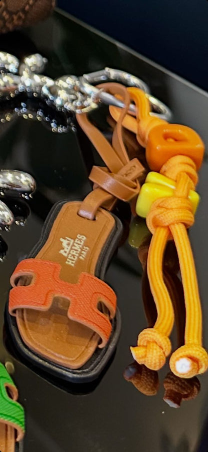 Hermes bags keychain